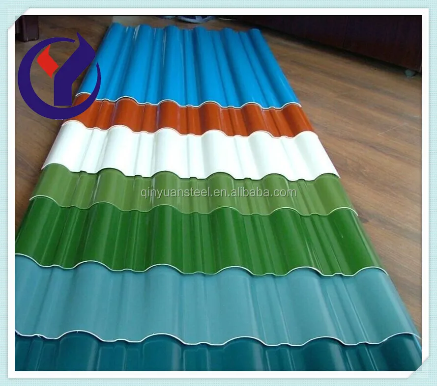 rib-type corrugated color roof,color corrugated sheet,color corrugated roof sheets