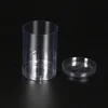 Clear plastic cylinder packaging box gift pvc round cylinder container