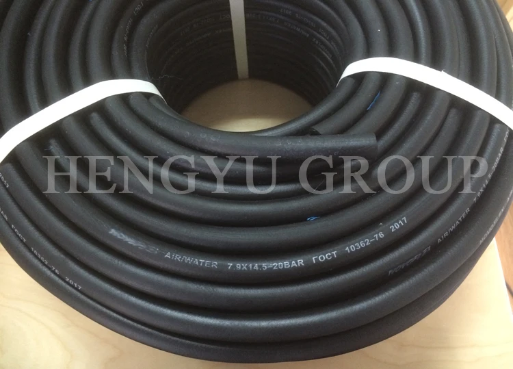 China Hebei Rubber Tube 210 Degree Max High Temp Hydraulic Hose Epdm