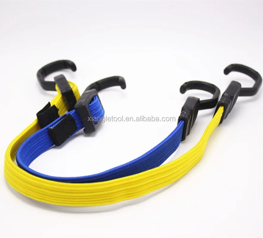 Flat Bungee Cord Straps With Supper Strong Steel Cre Hooks Buy Flat Bungee Cord,Bungee Strap