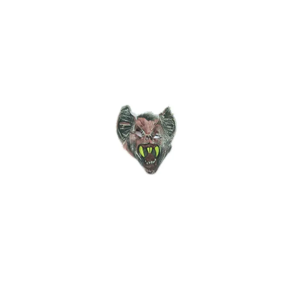 Syrinx High-Quality Halloween Mask Terror Goblin Mask - Full Mask Latex(green tooth)