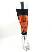 

en1621 custom baseball football cycling ski motorcycle soccer calf Leg sleeve brace impact shock absorption padded shin guard