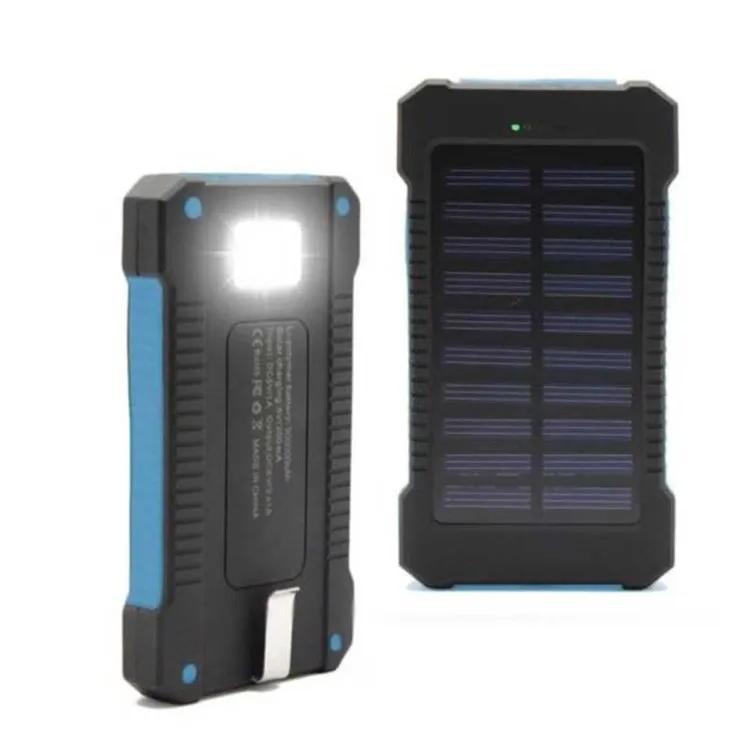 

New Product 2021 Solar Energy Powered Bank Portable Charger
