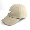 Summer 100% Cotton Custom Made Small Logo Dad Cap With Adjustable Back Strap