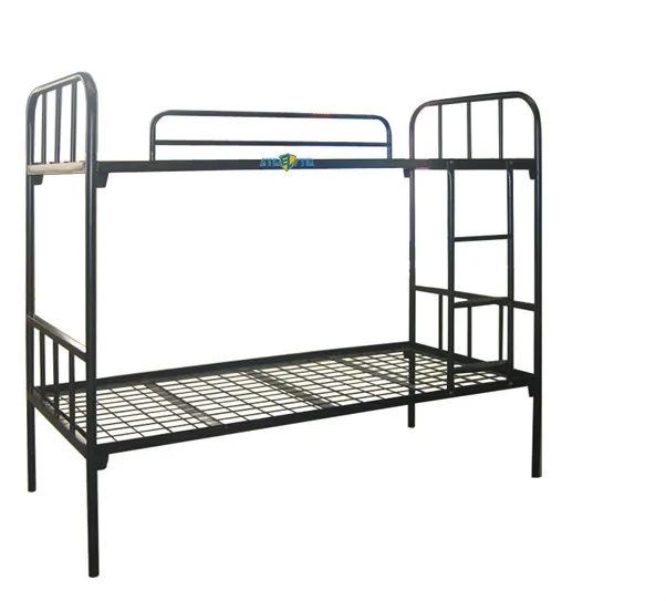Factory Direct Sale Cheap Detachable Wrought Iron Metal Prison Bunk Bed