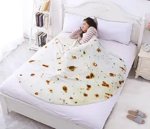 Amazon flannel sale tortilla blanket mexican burritos blanket