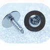 Custom stainless steel M1 round head cross drive self-drilling micro screw with washer