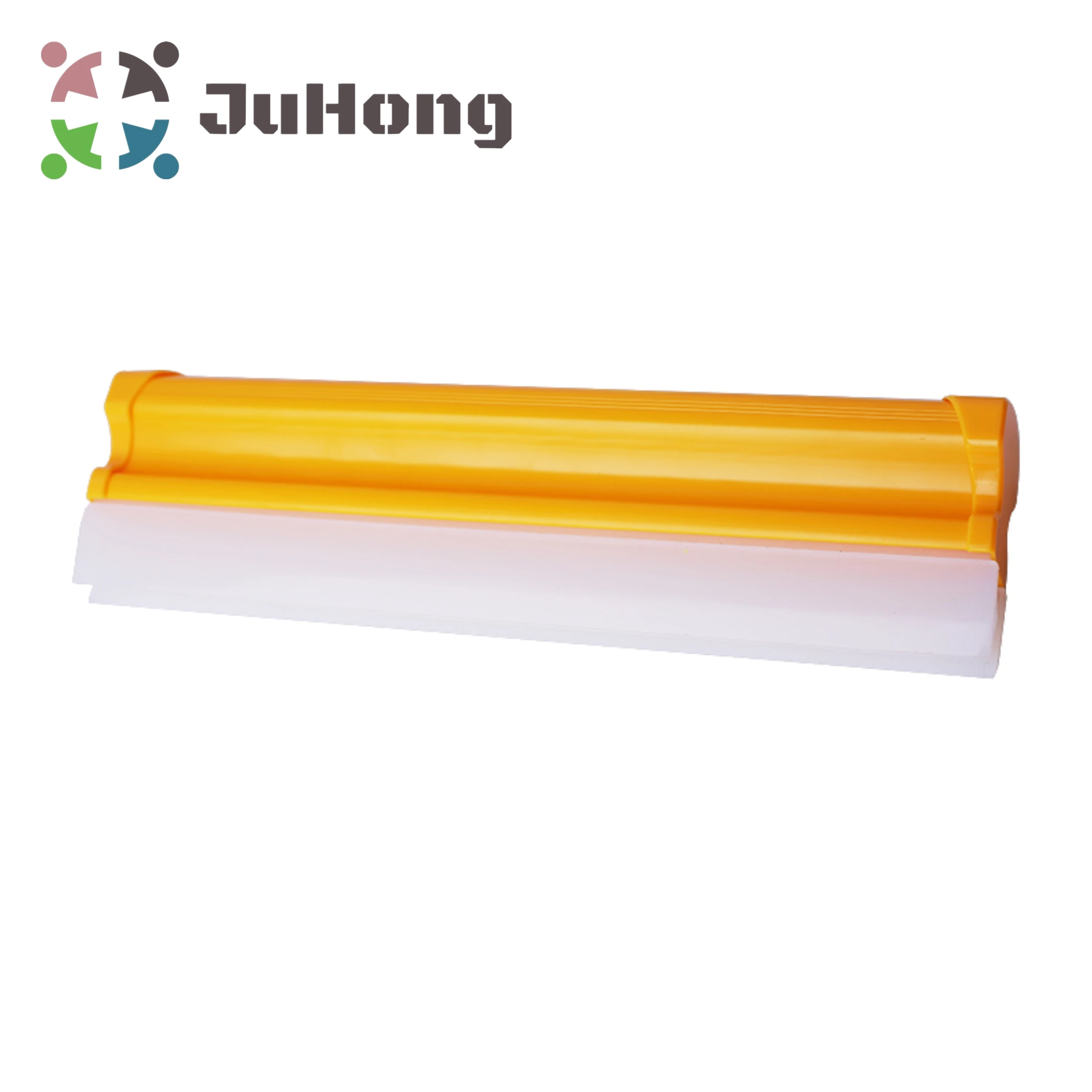 

12" New Dual Soft Silicone Blade All Purpose Yellow Squeegee for Shower Window Car Glass Windshield Cleaning Tools