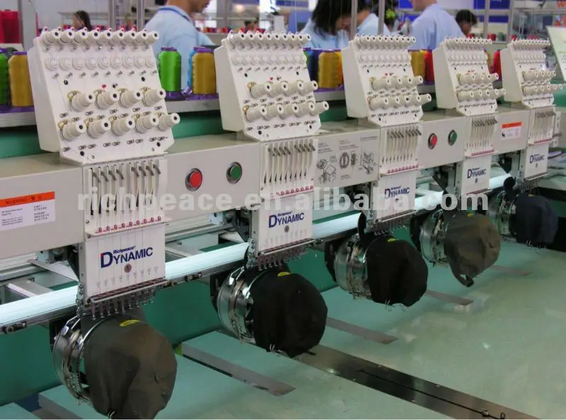Richpeace Computerized Embroidery Machine For Cap,Tshirts Socks Or