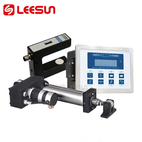 Web Guide Controls System with Ultrasonic Sensor for Komori Printer