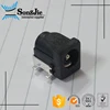 surface mounted horizontal right angle dc power jack connector female, inside diameter 2.0mm 2mm, outside 5.5mm 5.50mm