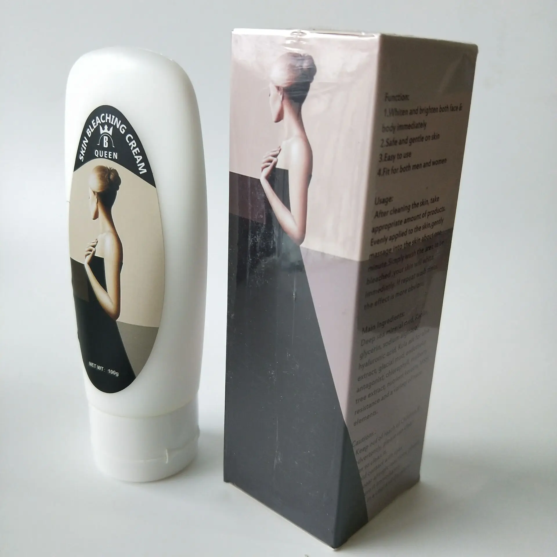 Black And White Bleaching Cream For Body With Unique Formula Buy