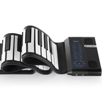 

2020 Promotional gift acrylic midi keyboards foldable digital piano S3061 Rol up piano