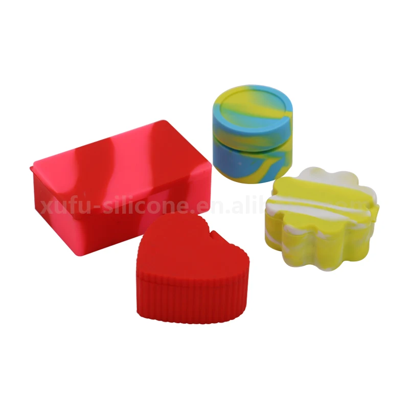 

2019 Food Grade Silicone Cosmetic Container Non Stick Silicone Snacks Container