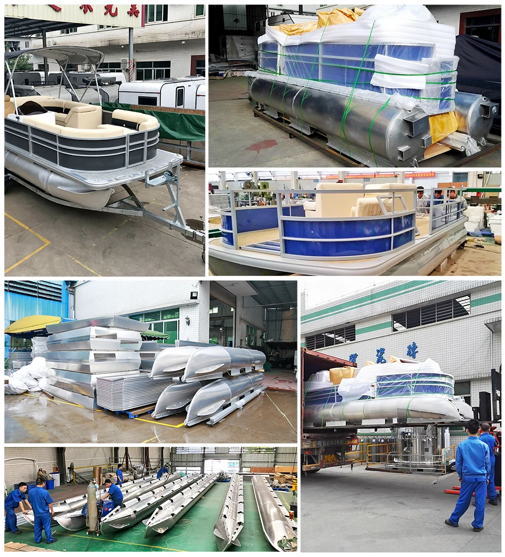 30ft Yacht Aluminum Luxury Pontoon Boat With Bar Prices Buy Yacht