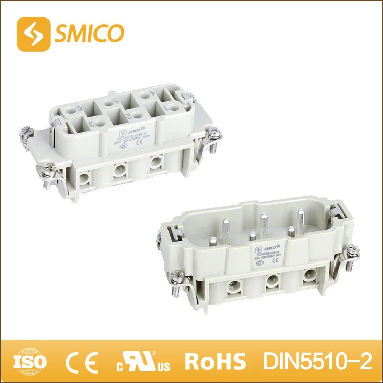 SMICO 2017 Promotional Gift Items Male Heavy Duty Wiring Connector