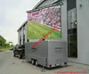 bus mobile video advertising P8mm led display trailer P8 led screens