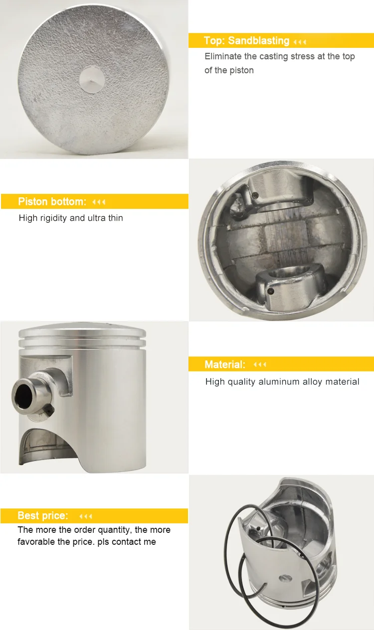 new product best price motorcycle spare parts for Yamaha piston ring set 