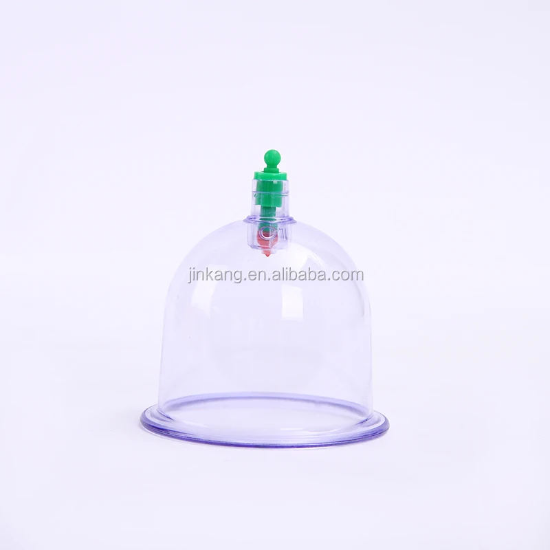 
Hot sell Chinese traditional cupping vacuum cupping cup hijama with ABS Small pump 