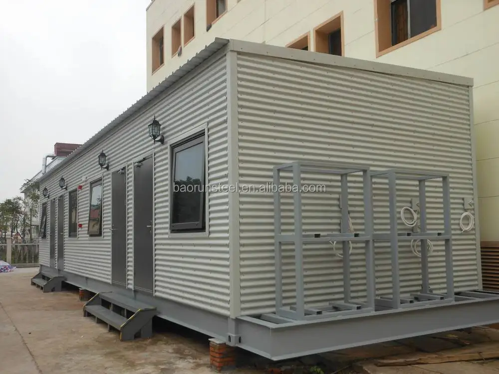 Low Cost 3 Bedroom Small steel container Prefab Houses