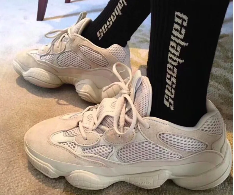 100% Cotton 3 Colors Of New Yeezy 500 