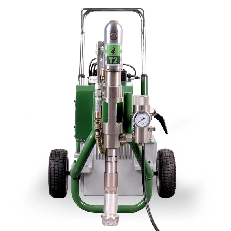 Y2 electric hydraulic airless putty spraying machine for spraying latex paint and putty