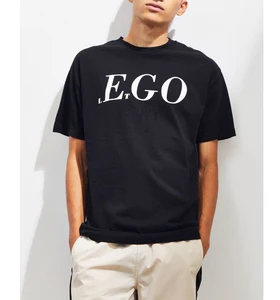 Simple Casual Silk Screen Print Custom Logo Men T Shirt Simple Casual Silk Screen Print Custom Logo Men T Shirt
