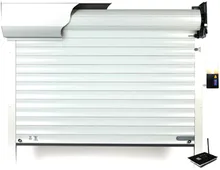 Hotcake 2018 Новый Продукт Алюминиевая рулонная дверь для гаража