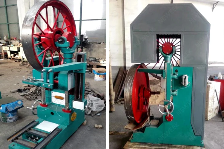 NEWEEK sawmill woodworking vertical tree log timber wood cutting band saw machine