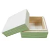 Kids DIY Painting Wooden Gift Box Left Up Lid Wooden Box