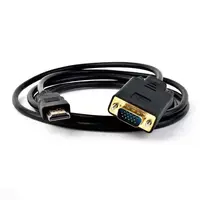 

1.8 M HDMI cable HDMI to VGA 1080P HD with audio adapter cable HDMI TO VGA cable high precision PVC sheath material