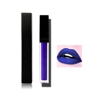 

42C lipstick liquid holographic blue matte private label lip gloss