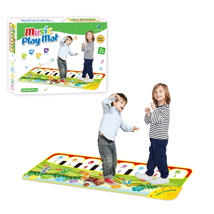 
Kids indoor dancing pad rhythm and beat baby playmat music piano dance mat 