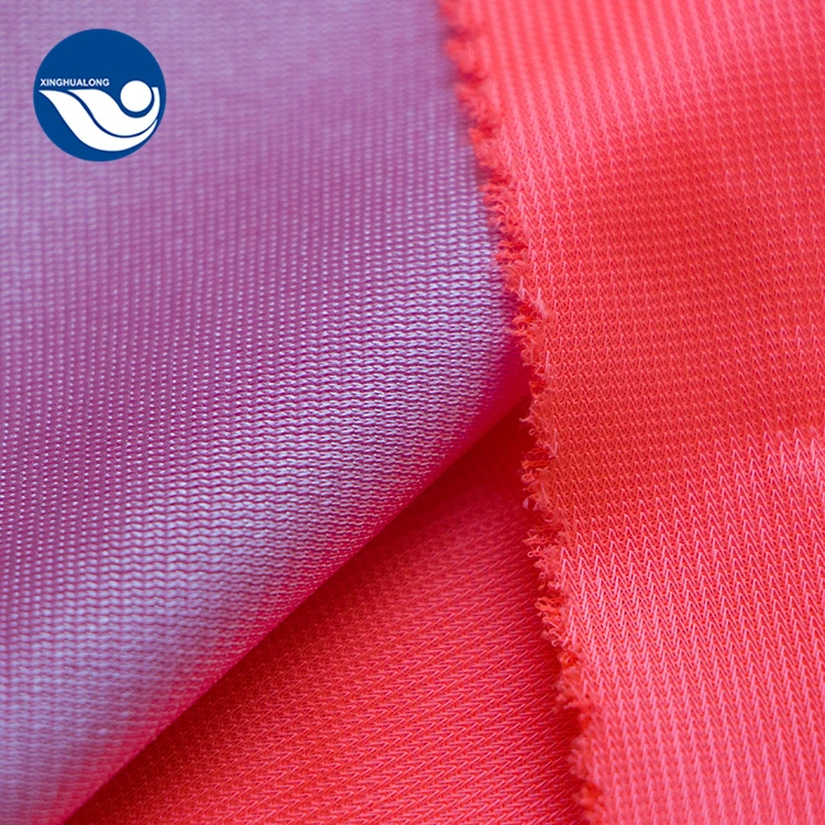 100 Polyester Garment Lining Material Summer Vest 220gsm Knitted