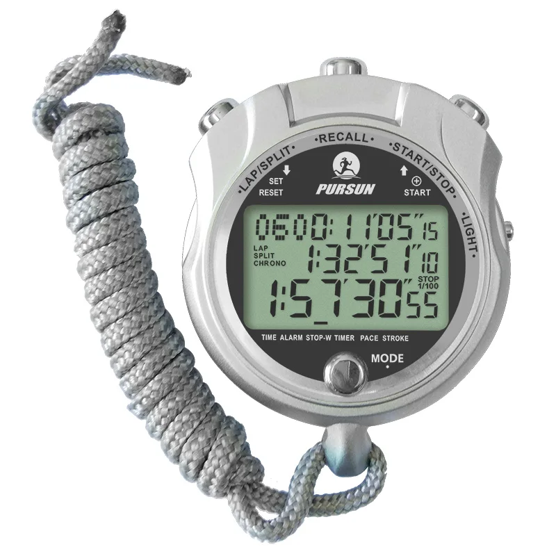 Digital Stop Watch 200 Lap Metal Stopwatch With Backlight - Buy Oem ...