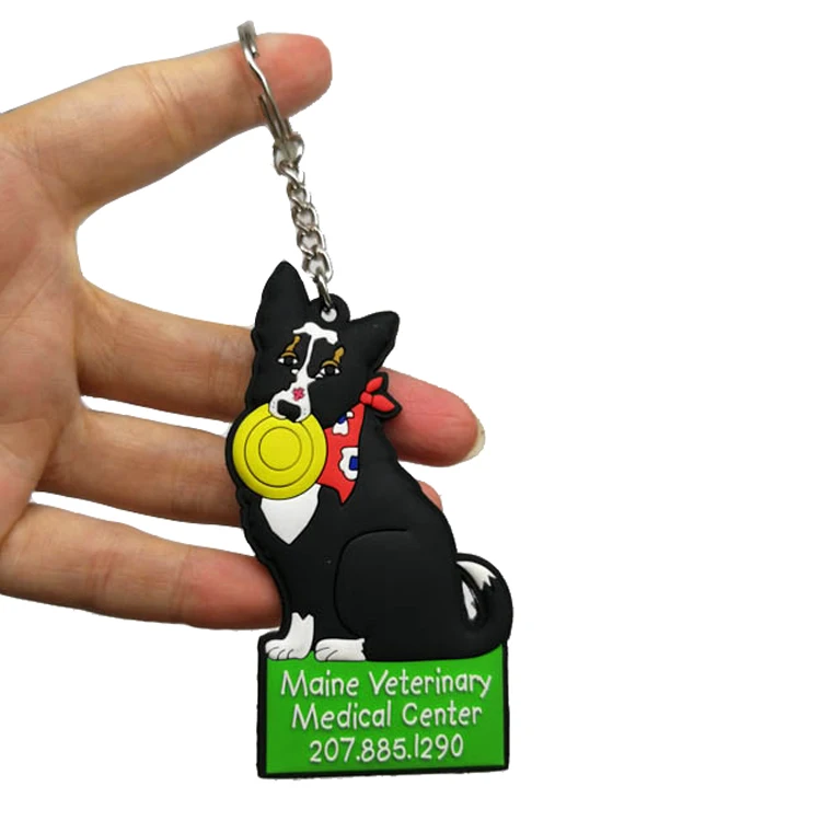 
Personalized custom rubber keychains with logo  (60785963097)