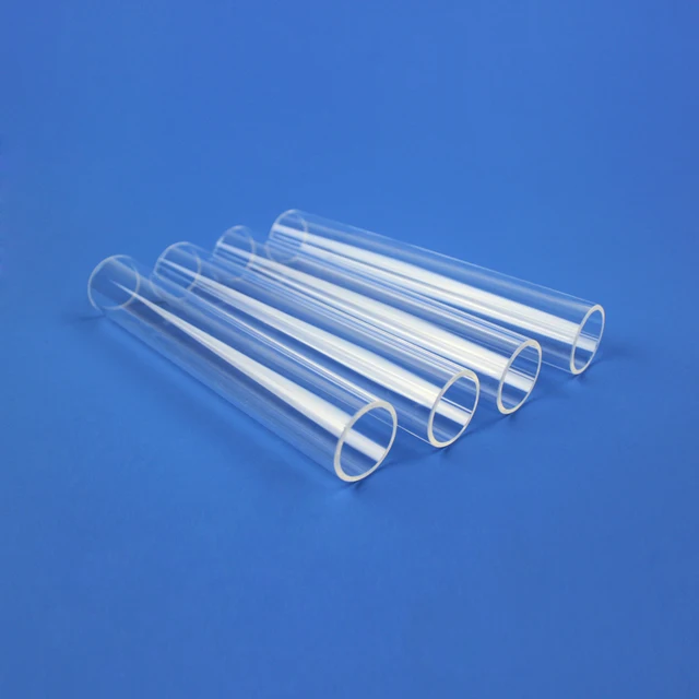 heat resistant quartz glass pipe of 99.99% pure
