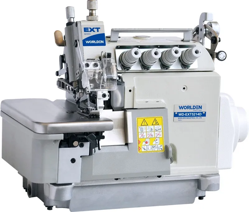Direct Drive High Speed 5 Thread Overlock Industrial Sewing Machine