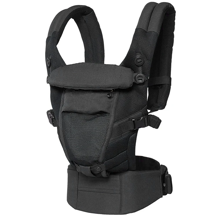 

Adjustable Breathable Baby Sling Wrap Carrier With Hip Seat Ergonomic Newborn Baby Carrier BandMultifunctional Baby Carrier, Customized