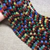 High quality very beautiful 4-14mm rainbow agate semi-finished product bead chain