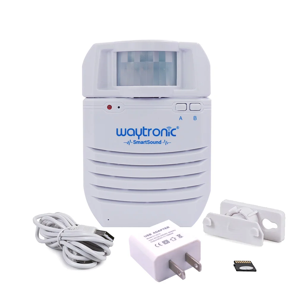 

Wireless PIR Infrared Motion Sensor Sound Box with Lithium Battery Operated