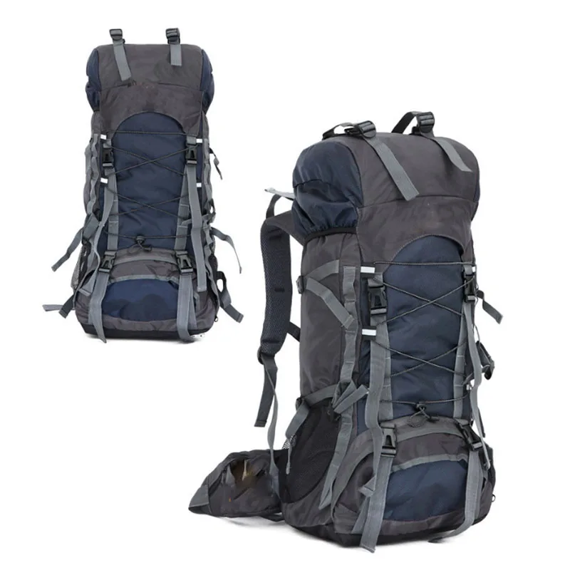 

Backpack High Quality Oem Outdoor School canvas Leather Mountain Hiking Backpack Bag 80L, Blue;red;orange;green;black;navy;deep green