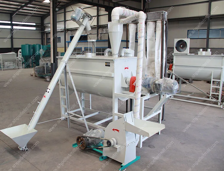 Horizontal Poultry Feed Mixer/cattle Feed Mixer/animal Feed Mixer With