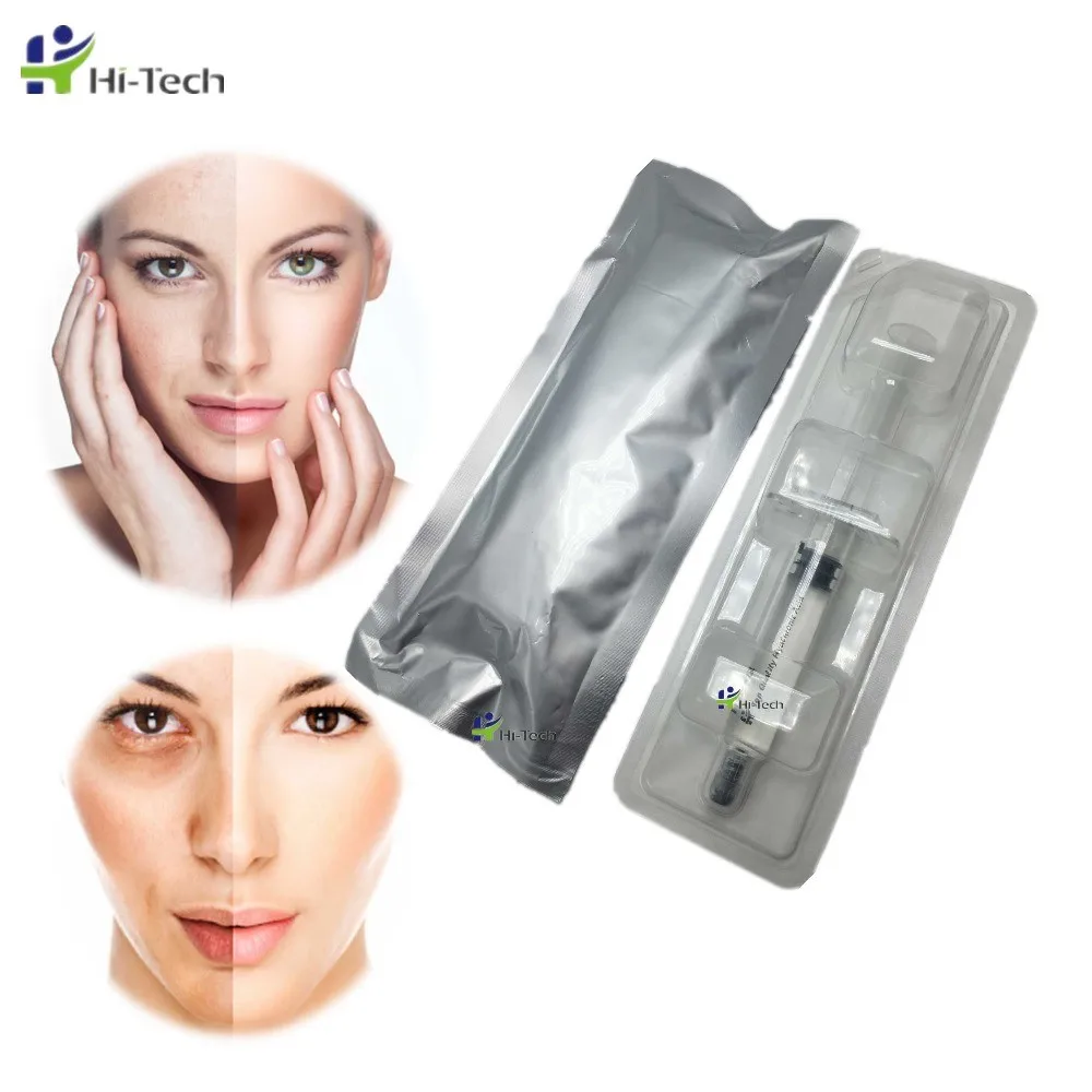 

2ml Sterile Manufacture Anti Wrinkle hyaluronic acid facial dermal filler for Nose /Lip/Cheek Enhancement, N/a