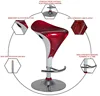 Dickson bar stool modern ABS or leather metal bar chair PP bar stool top sale
