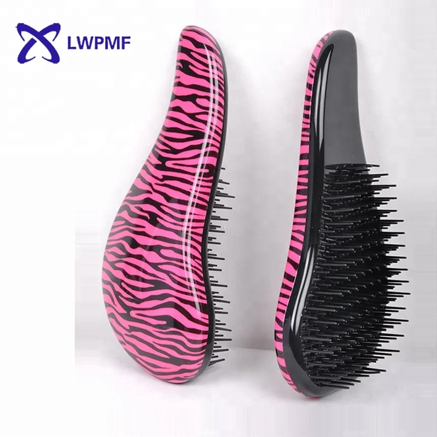 

Straight type plastic soft bristle salon hair brush, As requested