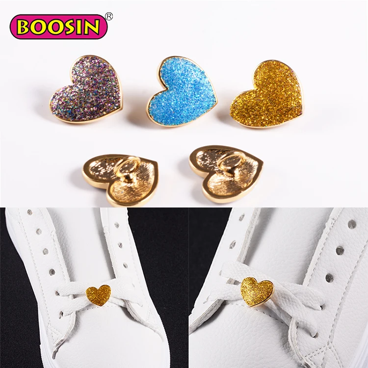 Factory Wholesale Shoe Decoration Accessories Metal Enamel Custom