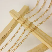 

NANA high quality 24k italian gold filled chain,2.8mm size for jewelry