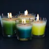 Clear Glass Cup Glass Jar Candles Wholesale Scented Decoration