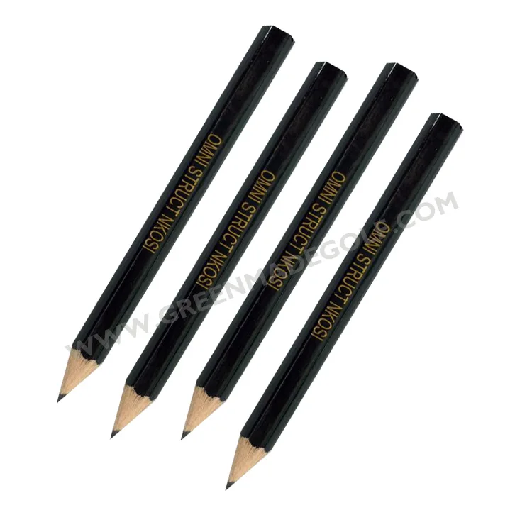 Hex Golf Pencils With Erasers,Cheap Bulk Mini Golf Pencils Buy Crazy